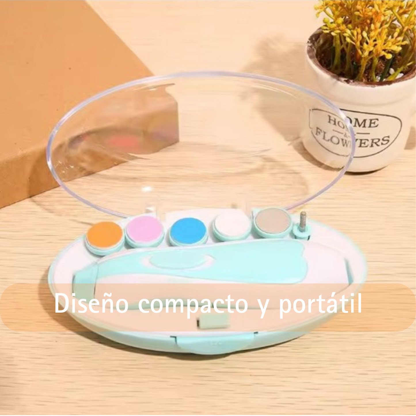 BebeNail Care 6 en 1 , Lima de uñas para Bebés